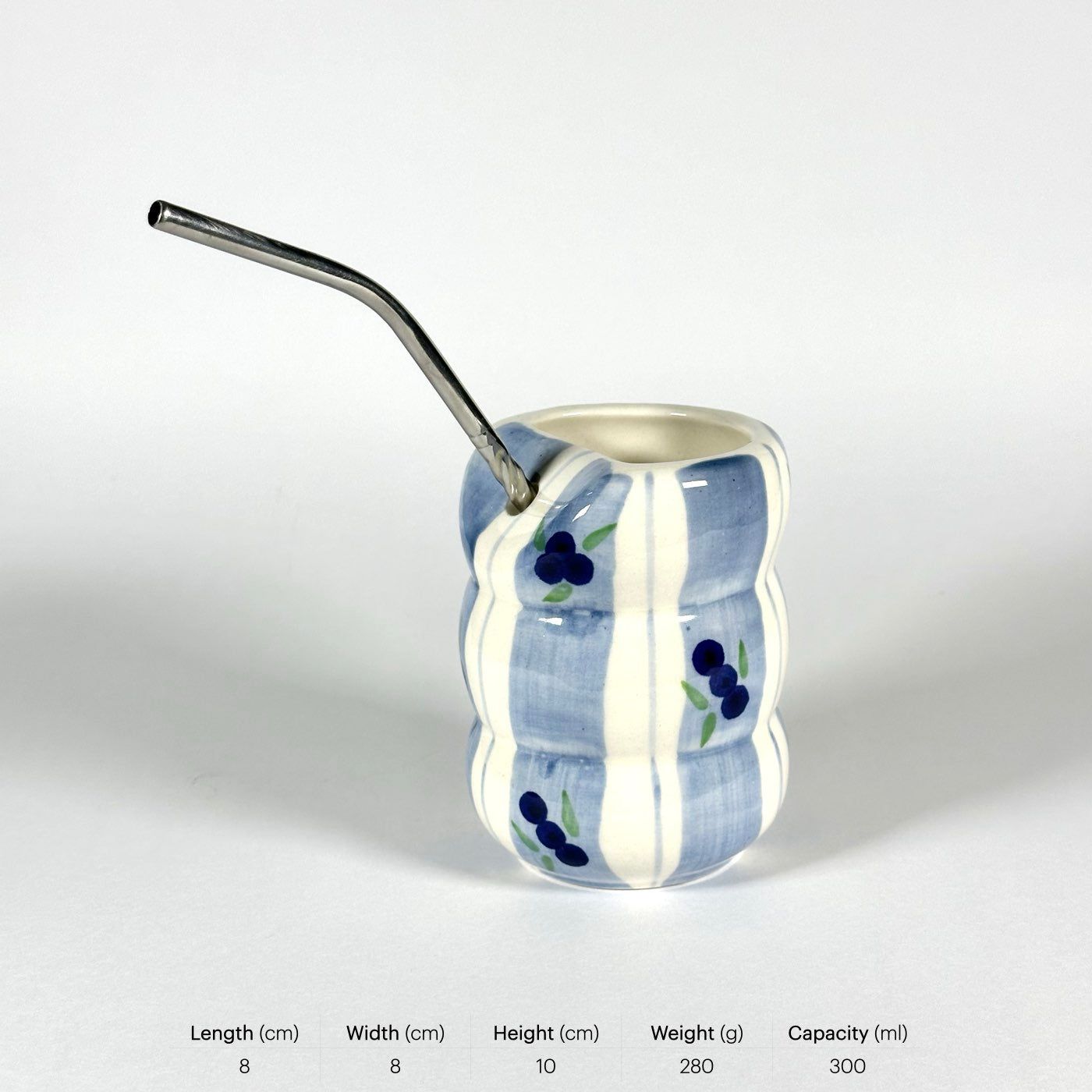 Blueberry Breeze Tumbler Mug