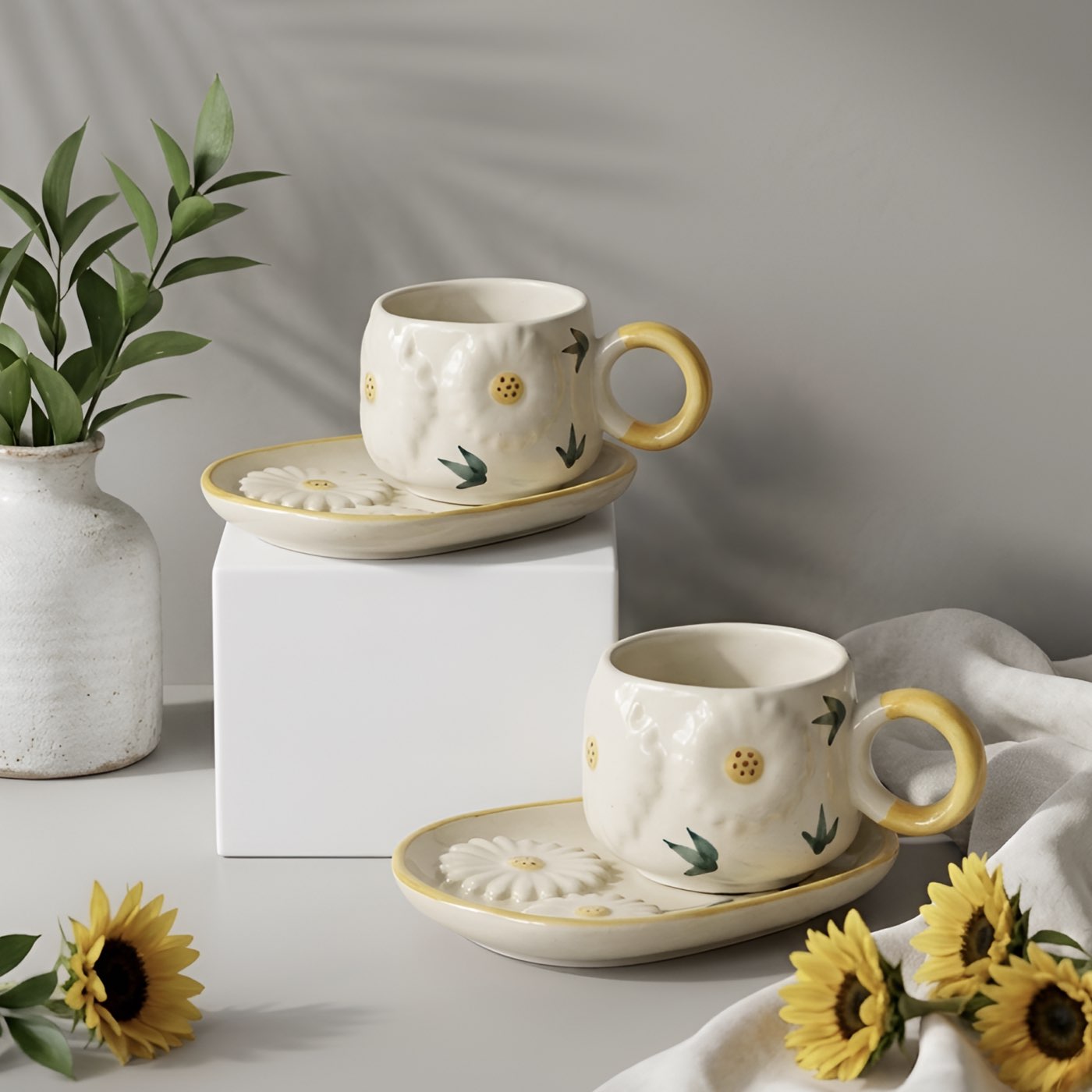 Sunshine Bloom Cup & Saucer