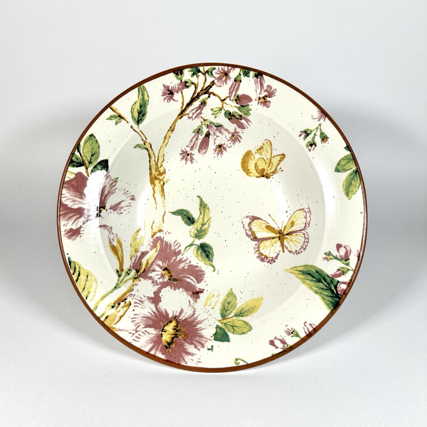 Pushpanjali Decal Pasta Bowl