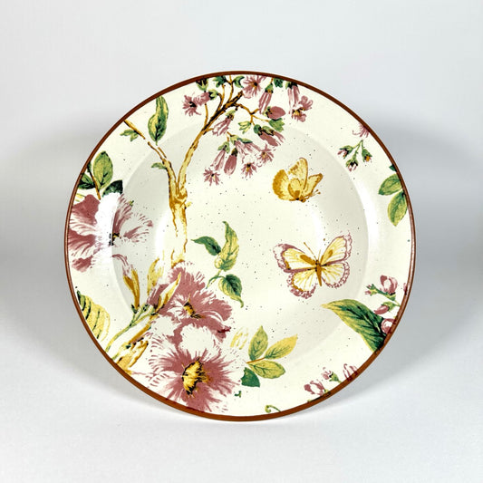 Pushpanjali Decal Pasta Bowl