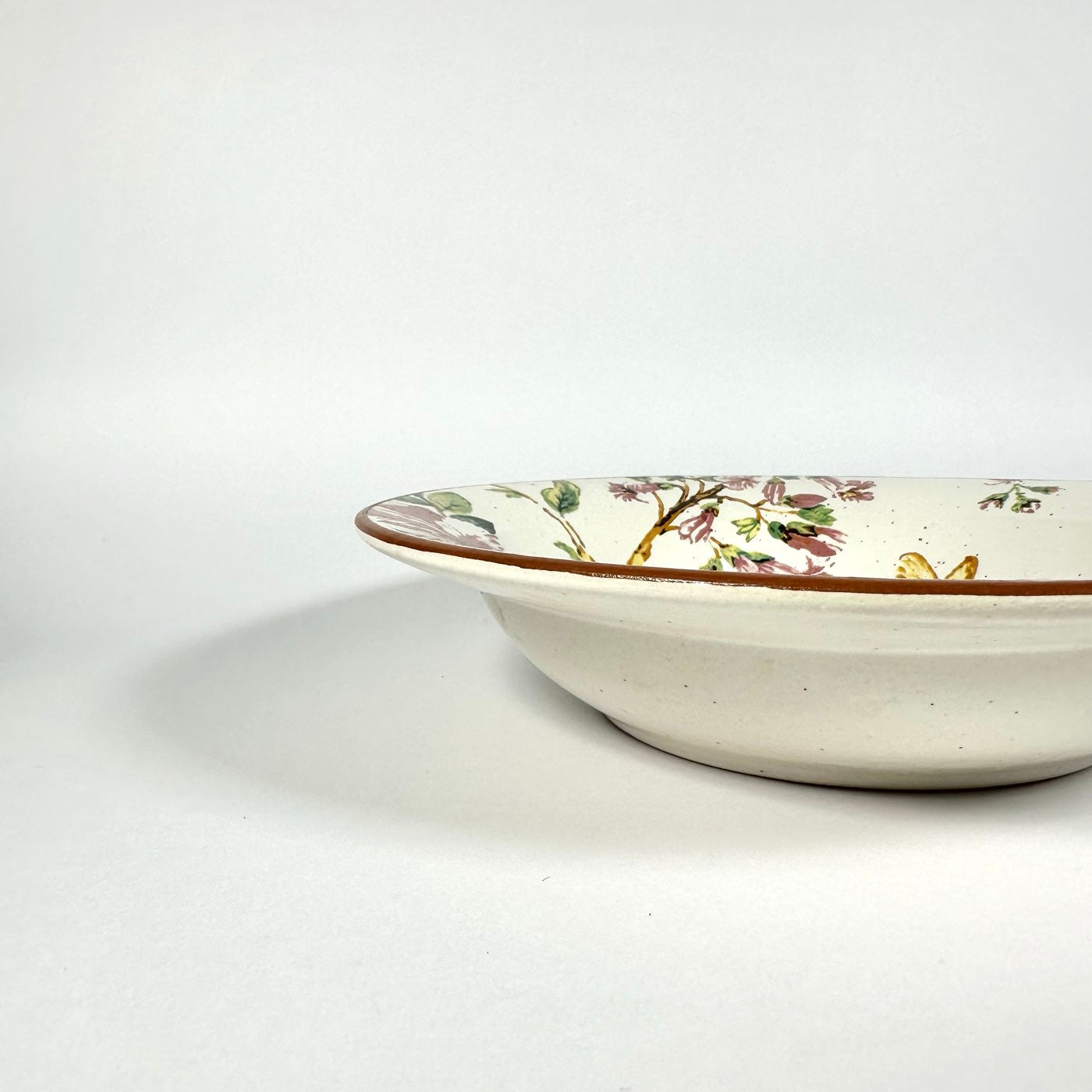 Pushpanjali Decal Pasta Bowl