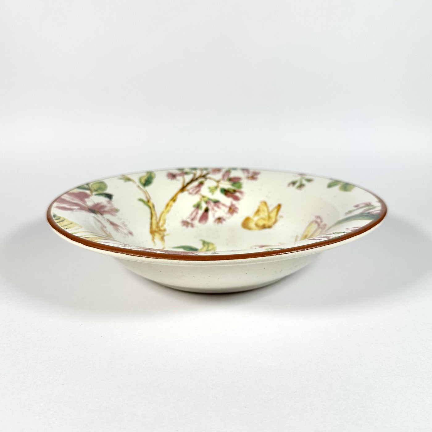 Pushpanjali Decal Pasta Bowl