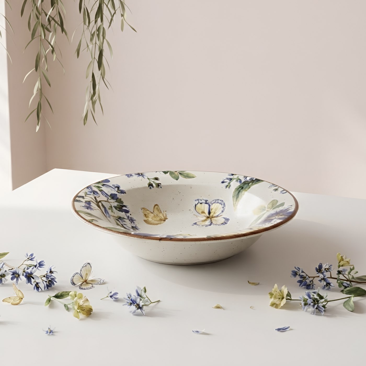 Neelanjali Decal Pasta Bowl