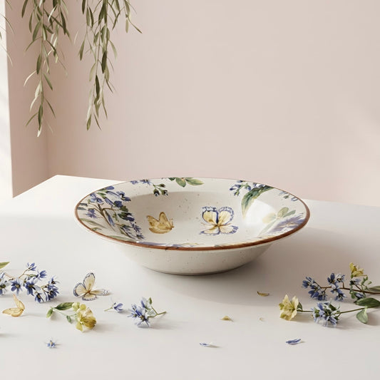 Neelanjali Decal Pasta Bowl