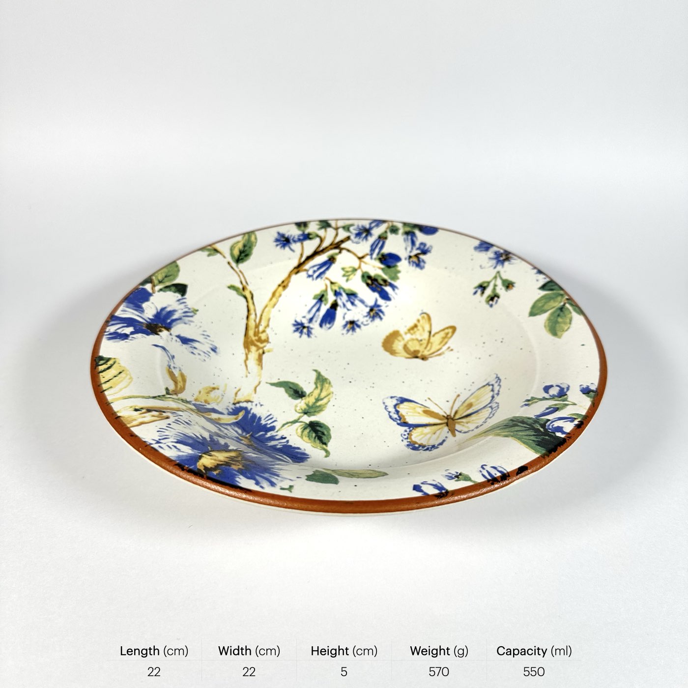 Neelanjali Decal Pasta Bowl