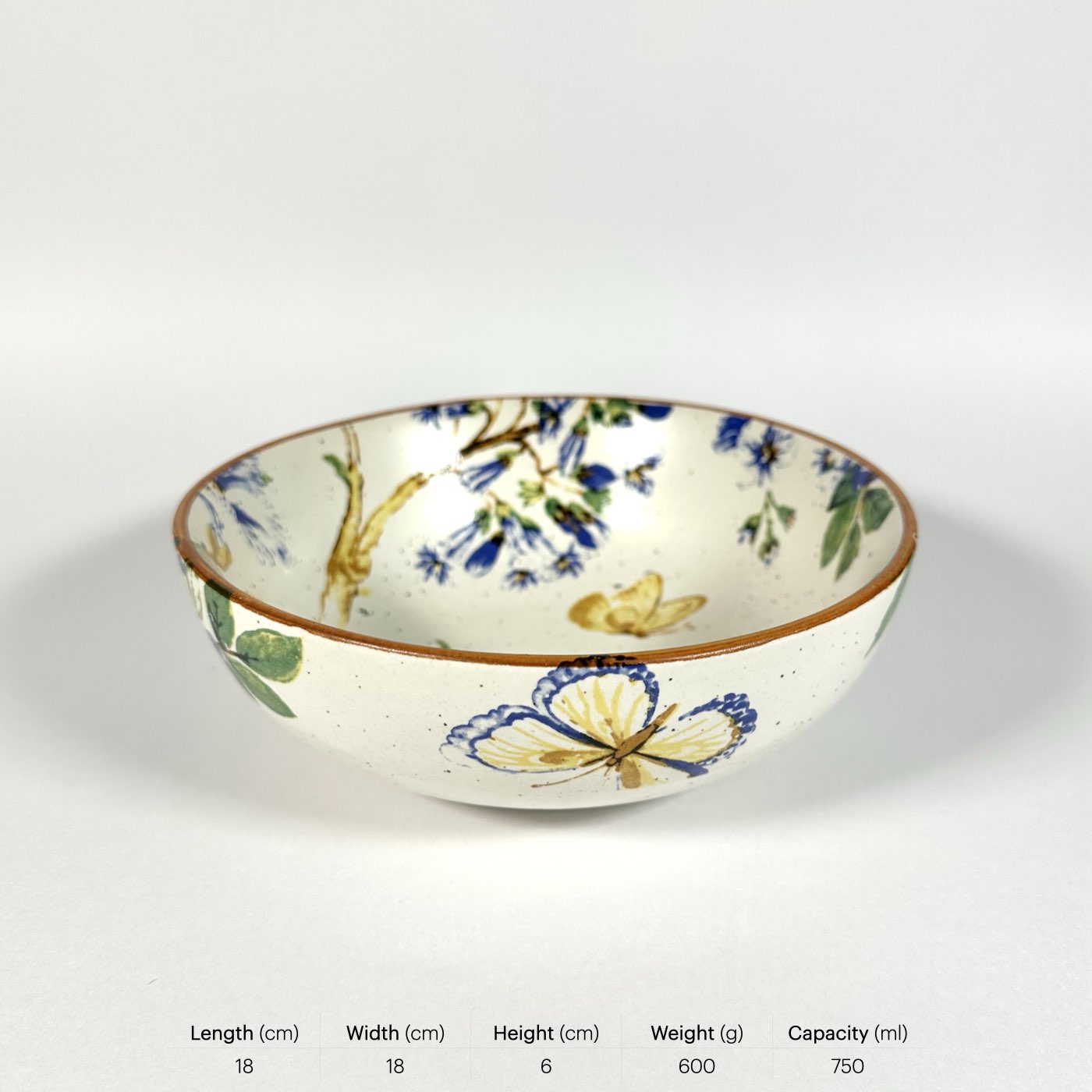 Neelanjali Decal Deep Bowl