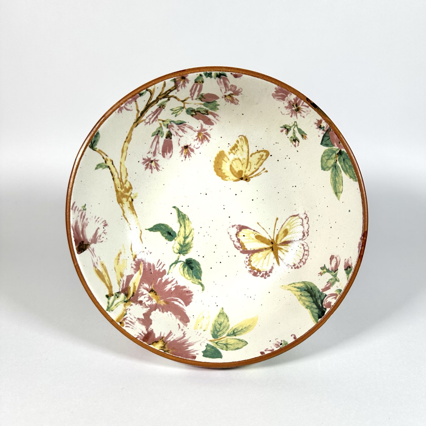 Pushpanjali Decal Deep Bowl