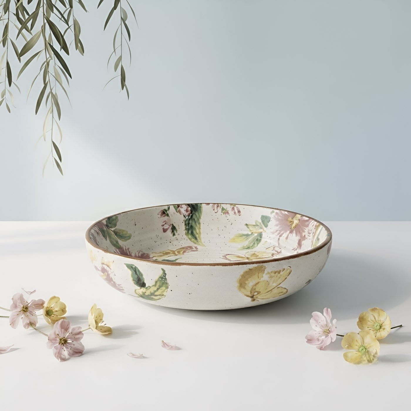 Pushpanjali Decal Bowl