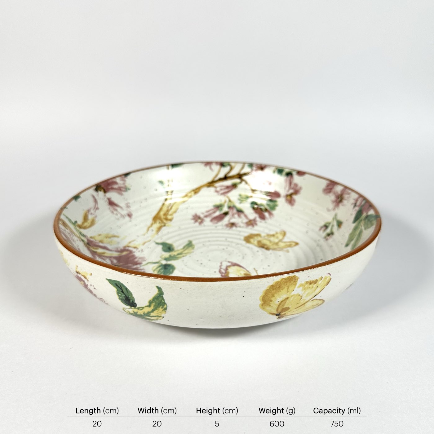 Pushpanjali Decal Bowl